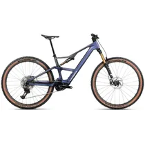 El MTB Orbea Rise SL M-LTD 630W XTR Di2 Tanzanite Carbon View/Carbon Raw