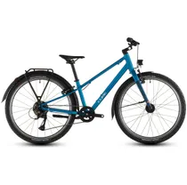 Barncykel Cube Numove 240 FE Topasblue/Nebula 24"