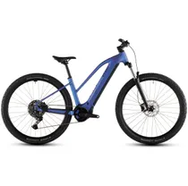 El MTB Cube Reaction Hybrid ONE 600 Mid Blueiris/Reflect