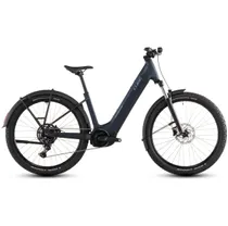 El MTB Cube Reaction Hybrid Performance 600 FE Low Indigoblue/Reflex