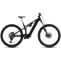 El MTB Cube Stereo Hybrid ONE44 HPC AT 800 Carbon/Gold