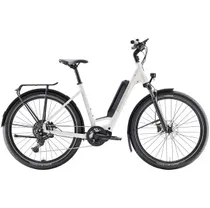 Elcykel Diamant Zing Trip Core Lowstep 400Wh Baumwollweiss Metallic