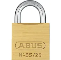 H&auml;ngl&aring;s ABUS 55/25 Brass