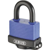 H&auml;ngl&aring;s ABUS 70IB/45 Aqua Safe Black/Blue