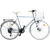 Miesten polkupy&ouml;r&auml; Skeppshult Favorit Sport Herr 9-vaihteinen Fjallbla Matt