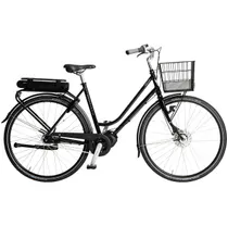 Naisten s&auml;hk&ouml;py&ouml;r&auml; Skeppshult Nova El 7-vaihteinen Spegelsvart