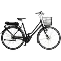 Naisten s&auml;hk&ouml;py&ouml;r&auml; Skeppshult Nova El Premium 7-vaihteinen Spegelsvart