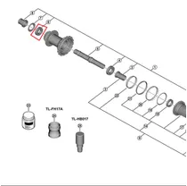 Kuulalaakeri Shimano Sealed Cartridge Bearing 15x28x7 FH-M9210-B