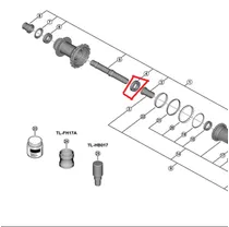 Kuulalaakeri Shimano Sealed Cartridge Bearing 17x30x7 FH-M9210-B