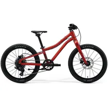 Barncykel Merida Matts J.20+ Dark Strawberry/Race Red/Black