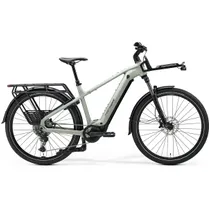 Hybridcykel el Merida eFloat HD 500 EQ Early Moss Grey/Blue