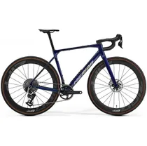 Gravel bike Merida Mission 10K Transparent Blue/Carbon