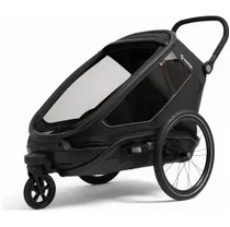Py&ouml;r&auml;vaunu barn Hamax Outback Next Single Bicycle Trailer Black