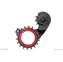 absoluteBLACK HOLLOWcage for SRAM AXS Road Red