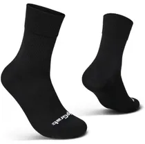 Cykelstrumpor GripGrab EXPLR Regular Cut Socks Black