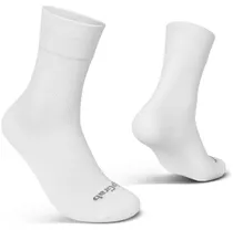 Cykelstrumpor GripGrab EXPLR Regular Cut Socks White