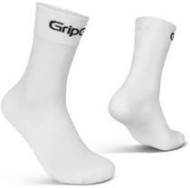 Cykelstrumpor GripGrab RIDE Regular Cut Socks White