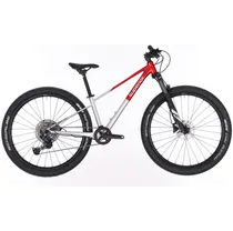 Barncykel Superior TEAM 27.3 Gloss Brushed Alu/Red