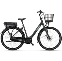 Elcykel Hybrid Batavus Altura CP Plus City DK Smoking Black