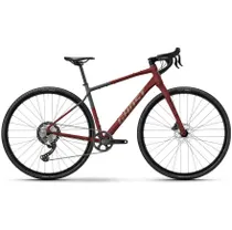 Gravel bike Ghost Asket Deep Crimson/Gunmetal Gray