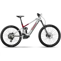 El MTB Ghost E-Riot CF Advanced Rebel Red/Misty Gray 