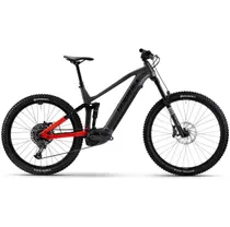 El MTB Haibike ALLMTN 4 Silver/Red/Black