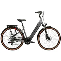 Elcykel Hybrid Kross Trans Hybrid 1.0 Dam Grey/Black