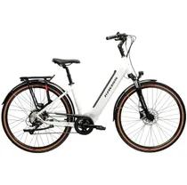 Elcykel Hybrid Kross Trans Hybrid 1.0 Dam Pearl/Black