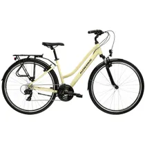 City-hybridipy&ouml;r&auml; Kross Trans 1.0 Naisten Beige/Purple