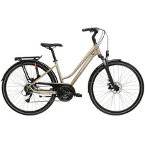 City-hybridipy&ouml;r&auml; Kross Trans 3.0 Naisten Brown/Silver