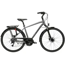 City-hybridipy&ouml;r&auml; Kross Trans 4.0 Miesten Grey/Red