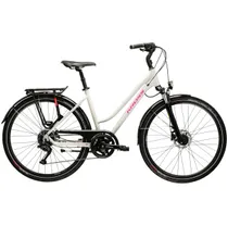 City-hybridipy&ouml;r&auml; Kross Trans 5.0 Naisten Grey/Pink