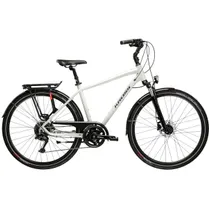 City-hybridipy&ouml;r&auml; Kross Trans 5.0 Miesten Grey/Navy Blue