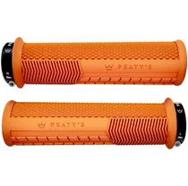 Cykelhandtag Peaty'S Monarch Knurl Thick 130 mm Orange