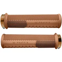 Cykelhandtag Peaty'S Monarch Knurl Thin 130 mm Brun