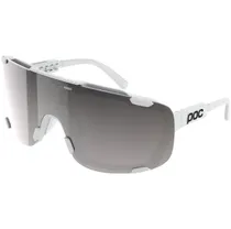 Cykelglas&ouml;gon POC Devour Mid Hydrogen White/Clarity Road/Sunny Silver
