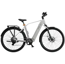 Elcykel Hybrid Ecoride Tripper 4 Bakhjulsmotor Herrcykel White 
