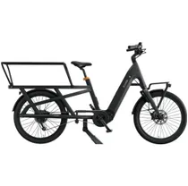Lastcykel el Ecoride Loader 4 812 Longtail Black 