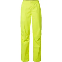 Cykelbyxor L&aring;nga Vaude Women's Drop Pants II Neon Yellow