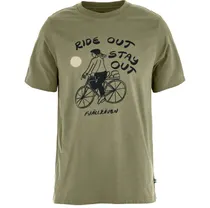 Cykeltr&ouml;ja Fj&auml;llr&auml;ven Hoja Iv&auml;g T-shirt M Green