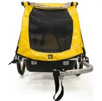 Cykelvagn Burley Kids Trailer Rental Cub Yellow/Black