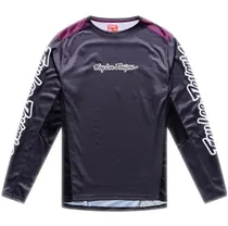 Cykeltr&ouml;ja Troy Lee Designs Stage Long Sleeve Jersey Signature Carbon