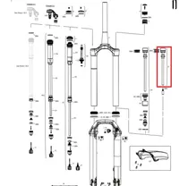 ROCKSHOX Pike C1+ Air Shaft