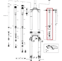 ROCKSHOX Pike C1+ Air Spring Upgrade Kit w/ Buttercup