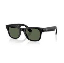 Solglas&ouml;gon Ray-Ban Meta AI Wayfarer Gen 2 Black-G15 Green 53-22