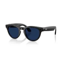 Solglas&ouml;gon Ray-Ban Meta AI Headliner Gen 2 Black-Sapphire Transitions