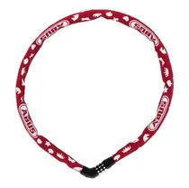 Kättinglås ABUS Steel-O-Chain 4804C 75 cm 4 mm röd Symbol