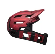 Cykelhjälm Bell Super Air R Spherical Mips röd/svart