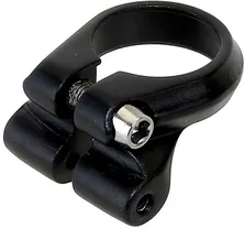 Satulatolpan kiristin XLC 318mm musta Tavaratelinekiinnike