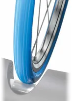 Trainerdäck Tacx T1395 32-559 (26 x 1.25") vikbart blå